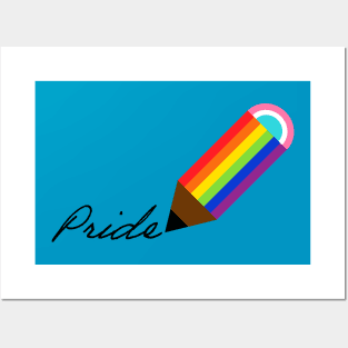 Pride Pencil Writing Posters and Art